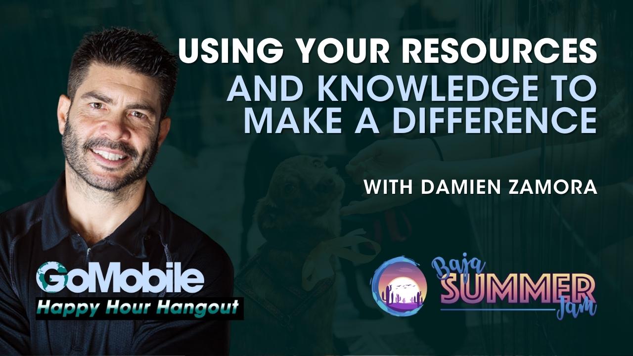 Damien Zamora - Using Your Resources & Knowledge to Make a Difference